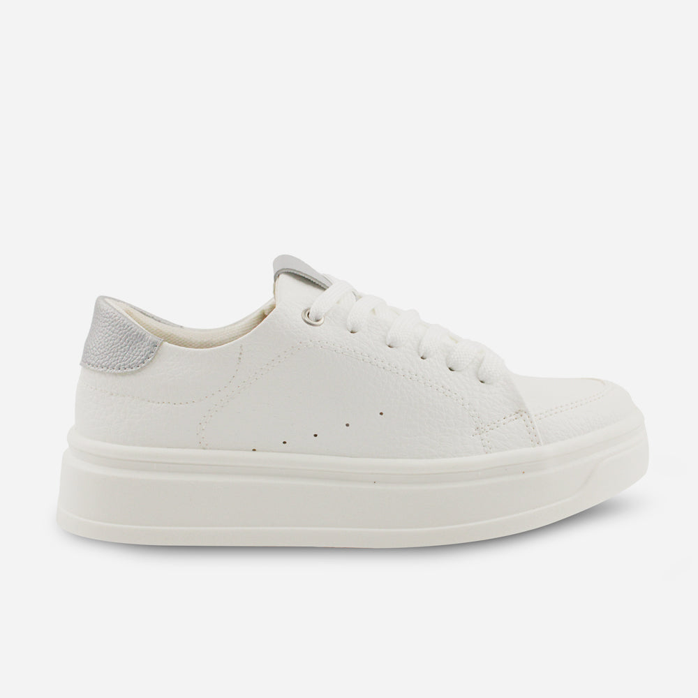 Tenis Sneakers milan de sintético para mujer - Hueso