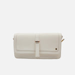 Bolso manos libres lucrezia de sintético para mujer - Hueso