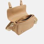 Bolso manos libres charlotte de sintético para mujer - Nude