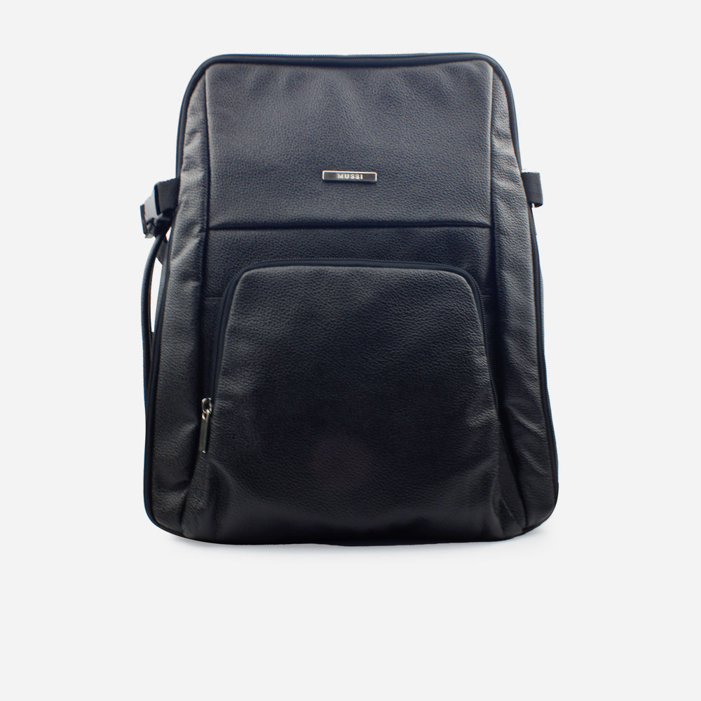 Morral vittoria de cuero para mujer - Negro