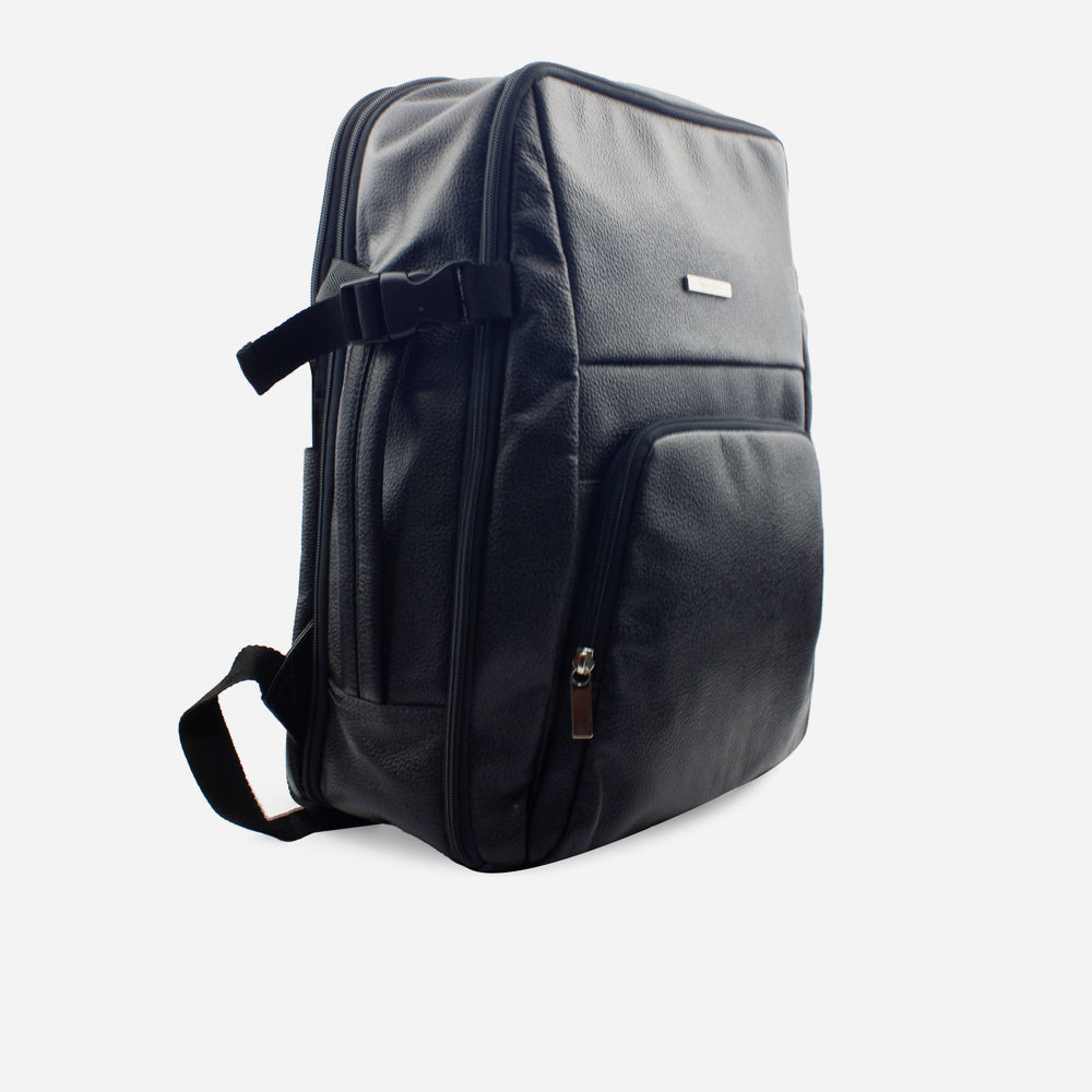 Morral vittoria de cuero para mujer - Negro