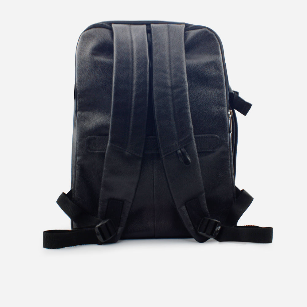 Morral vittoria de cuero para mujer - Negro
