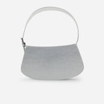 Cartera bella de sintético para mujer - Plata