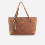 Cartera nadia de cuero para mujer - Miel