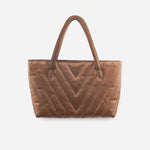 Cartera nadia de cuero para mujer - Miel