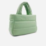 Bolso manos libres hanna de cuero para mujer - Menta