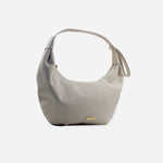 Cartera atenas de cuero para mujer - Gris