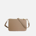Bolso manos libres martha de sintético para mujer - Taupe