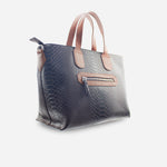 Cartera gema de cuero para mujer - Miel