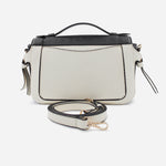 Bolso manos libres robbie de cuero para mujer - Negro