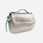 Bolso manos libres robbie de cuero para mujer - Menta