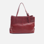 Cartera iliana de cuero para mujer - Vino