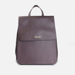 Morral estela de cuero para mujer - Café