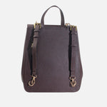 Morral estela de cuero para mujer - Café