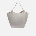 Cartera smeralda de cuero para mujer - Hueso