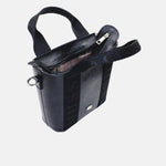 Bolso manos libres miley de cuero para mujer - Negro