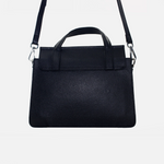 Bolso manos libres jade de cuero para mujer - Negro