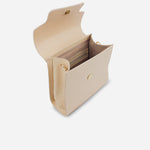 Bolso manos libres lara de cuero para mujer - Beige