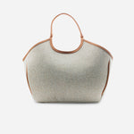 Cartera renata de cuero para mujer - Beige