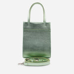 Bolso manos libres kazumi de cuero para mujer - Menta