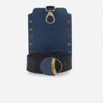 Portacelular colette de cuero para mujer - Azul