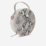 Bolso manos libres phyllis de cuero para mujer - Blanco