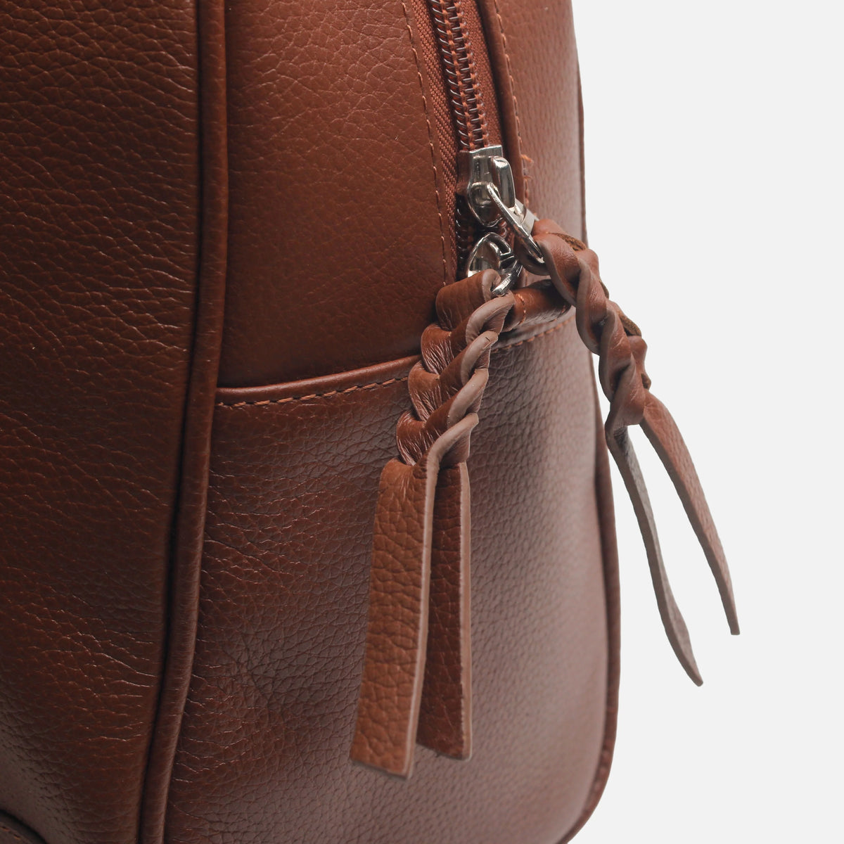 Cartera porto de cuero para mujer - Miel