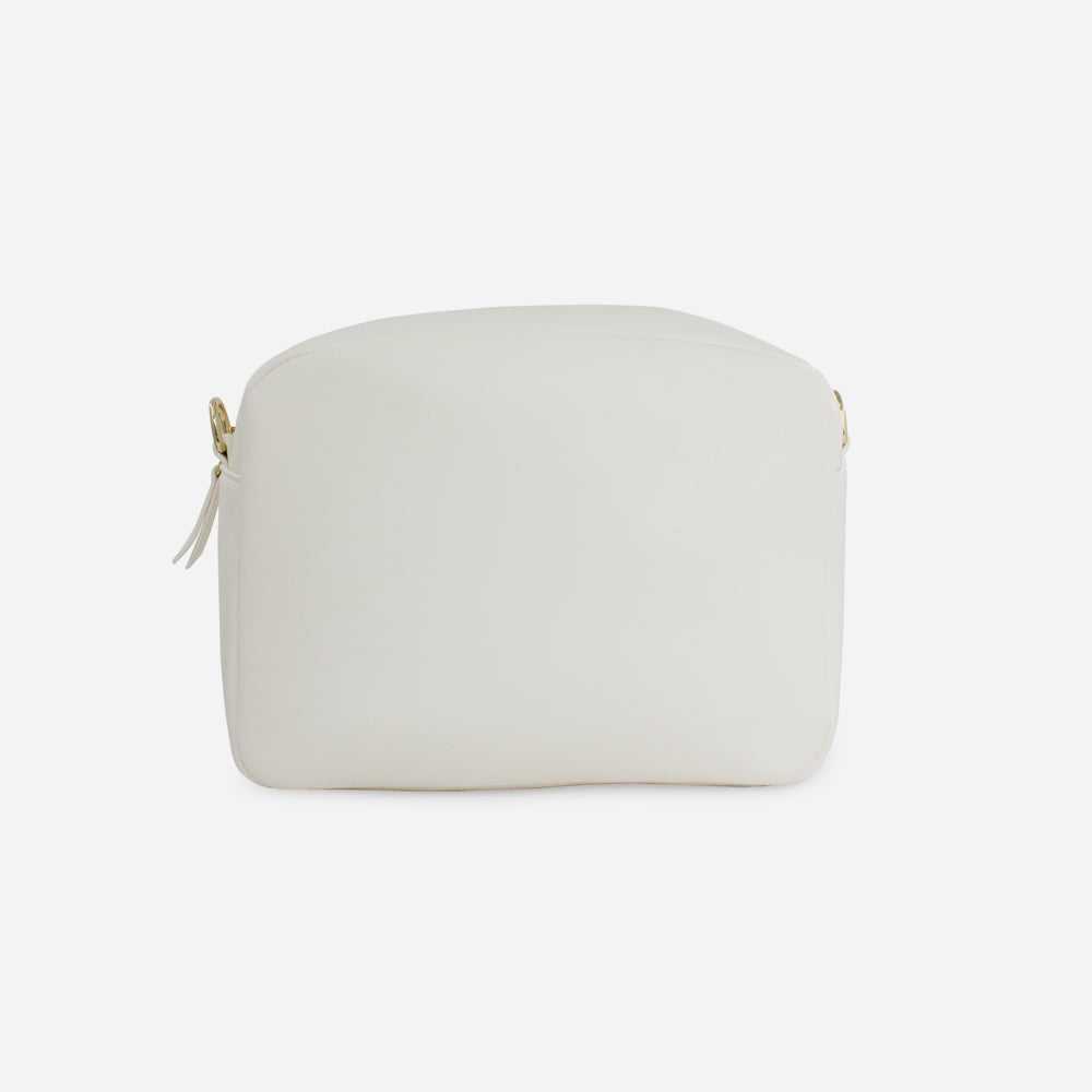 Bolso manos libres akane de sintético para mujer - Hueso