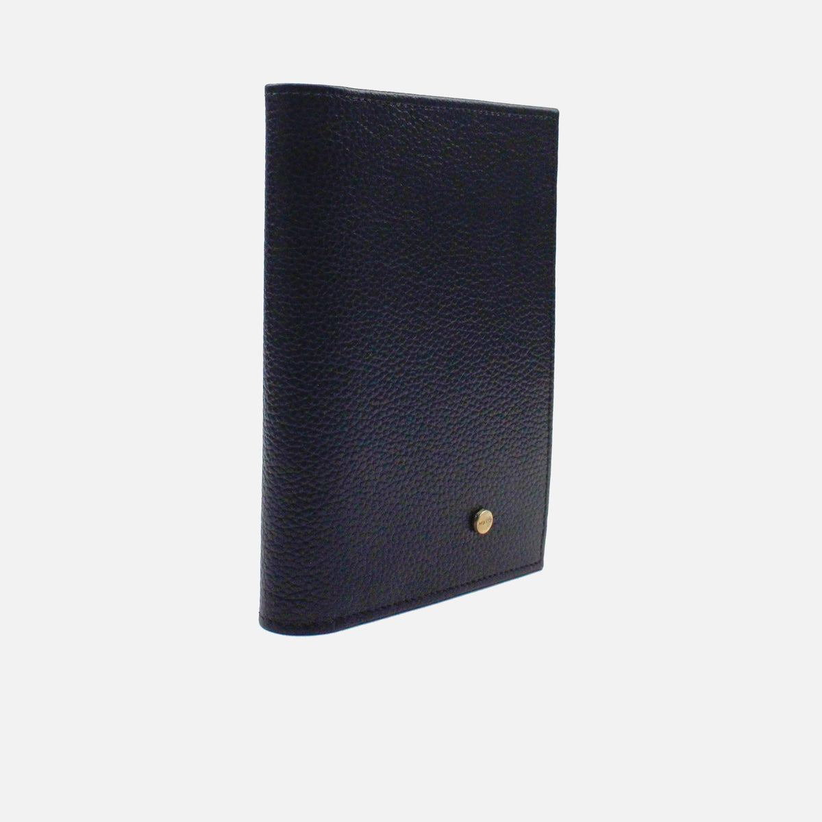Porta pasaporte corinne de cuero para mujer - Negro