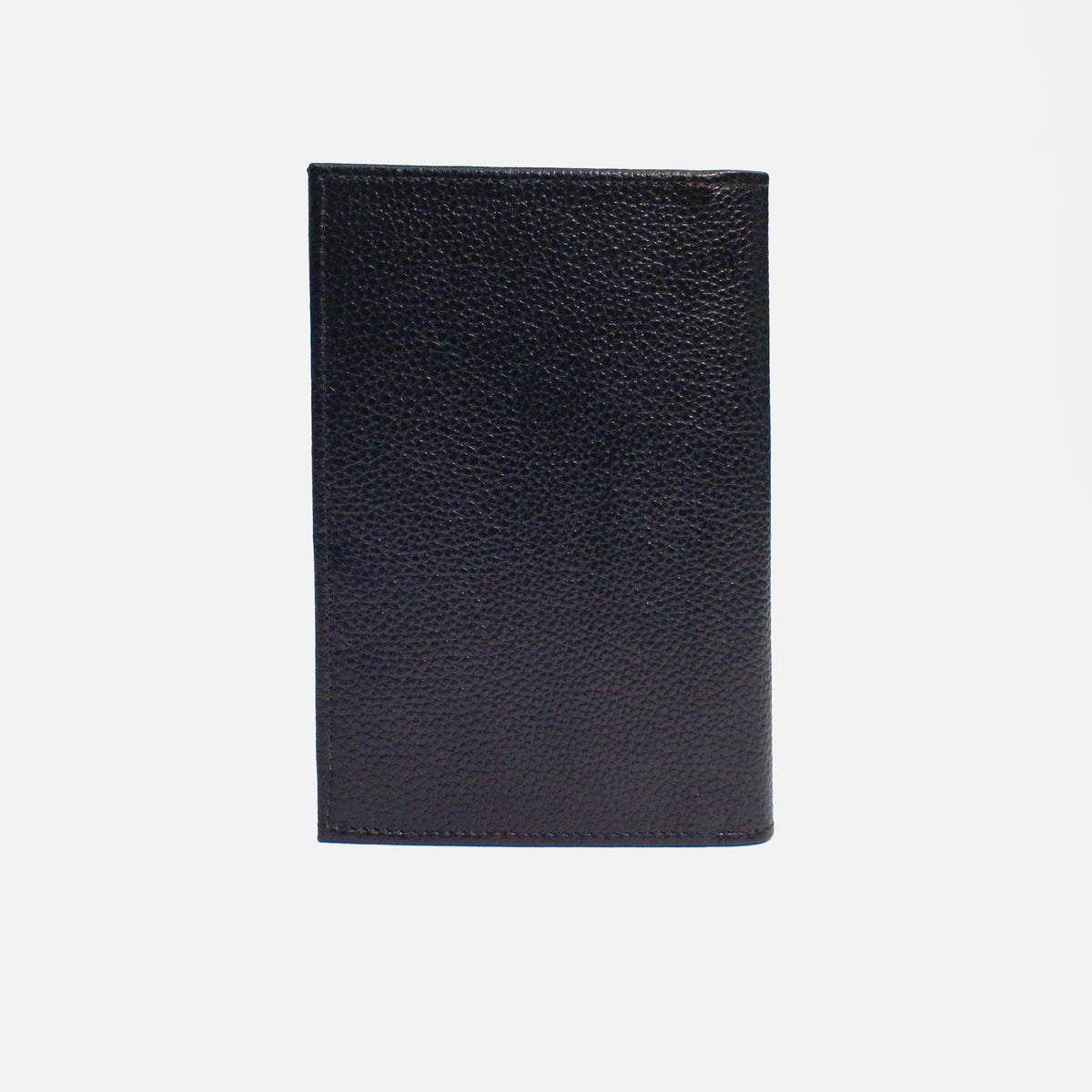 Porta pasaporte corinne de cuero para mujer - Negro