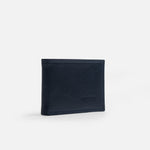 Billetera mathias de cuero para hombre - Azul
