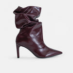 Bota tacon dawnae de sintético para mujer - Vino