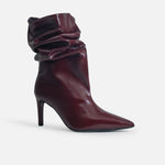 Bota tacon dawnae de sintético para mujer - Vino