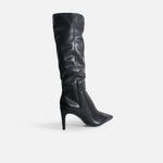 Bota tacon lumina de sintético para mujer - Negro