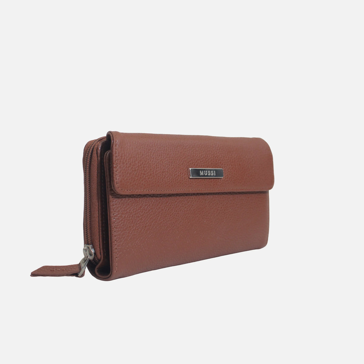 Billetera rosie de cuero para mujer - Miel