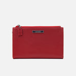 Billetera elaya de cuero para mujer - Rojo