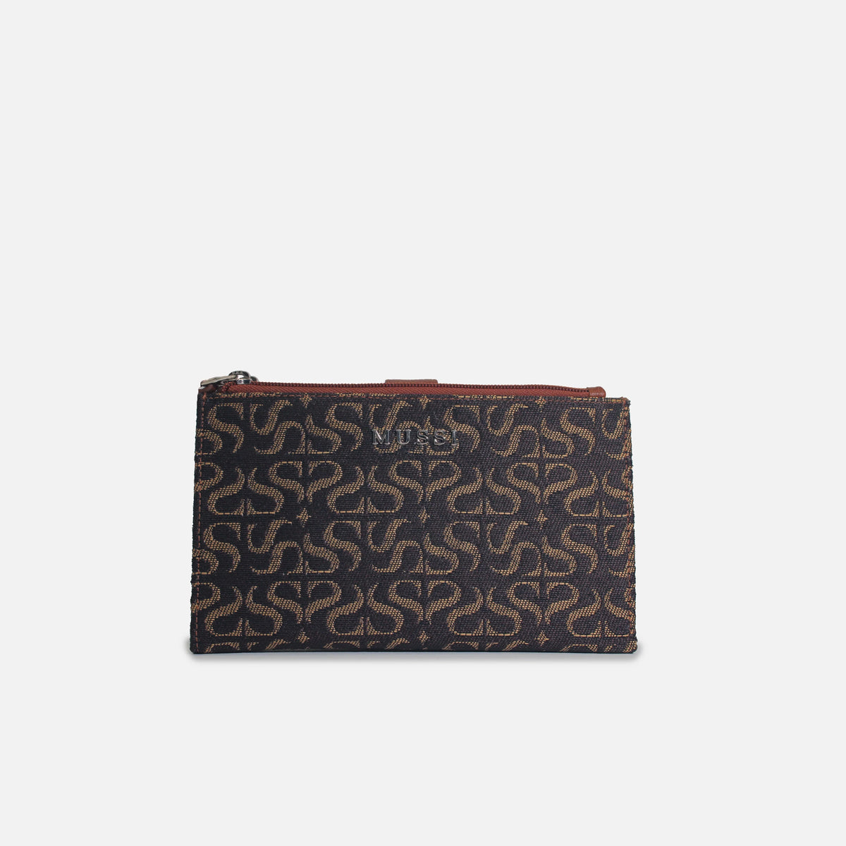 Billetera elaya de cuero para mujer - Negro