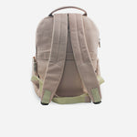 Morral amara de cuero para mujer - Nude