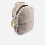 Morral amara de cuero para mujer - Nude