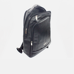 Morral silvana de cuero para mujer - Negro