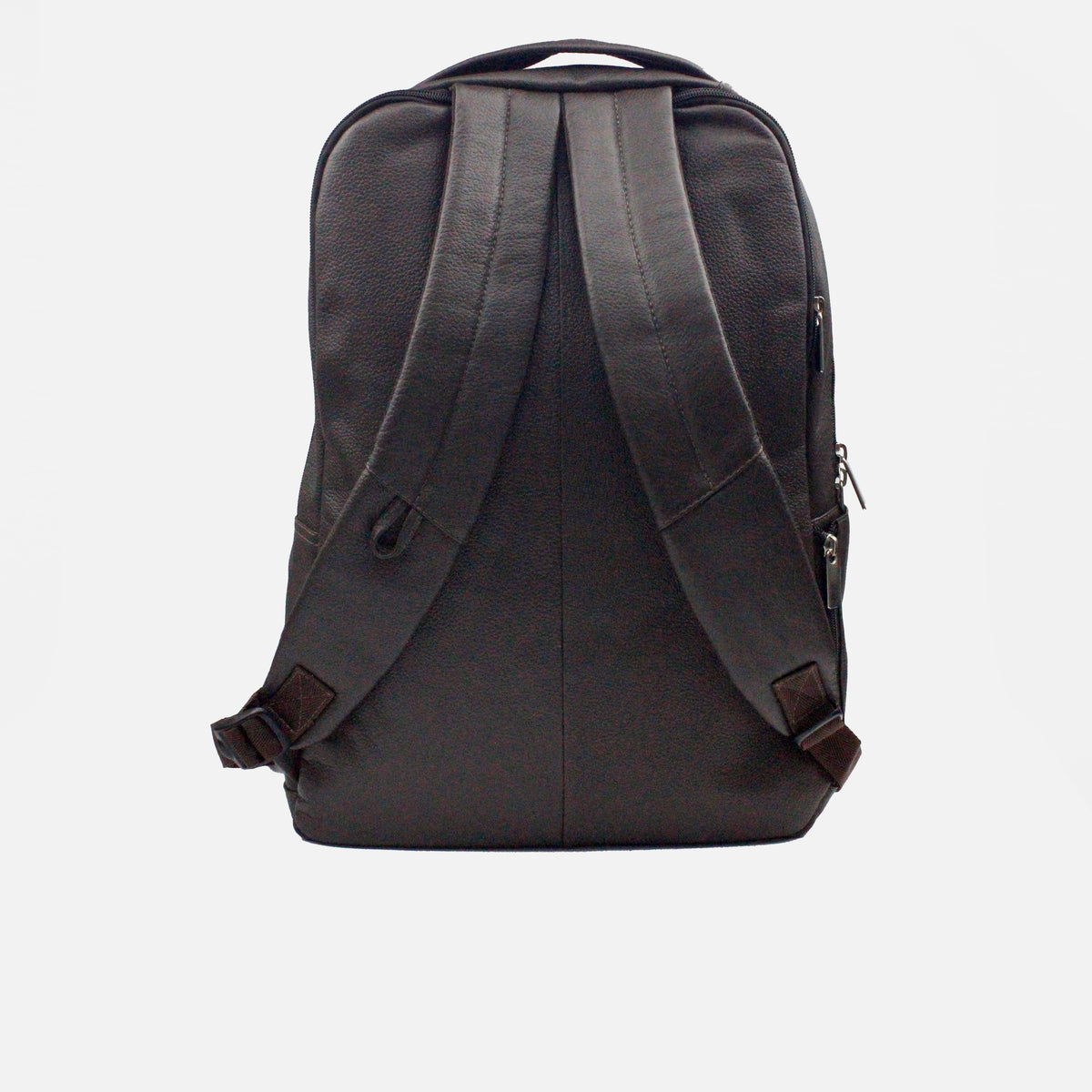 Morral matteo de cuero para hombre - Café