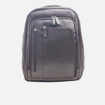 Morral tadeo de cuero para hombre - Café