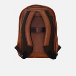 Morral tadeo de cuero para hombre - Miel