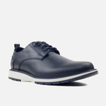 Tenis matias de cuero para hombre - Negro