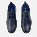 Tenis matias de cuero para hombre - Negro