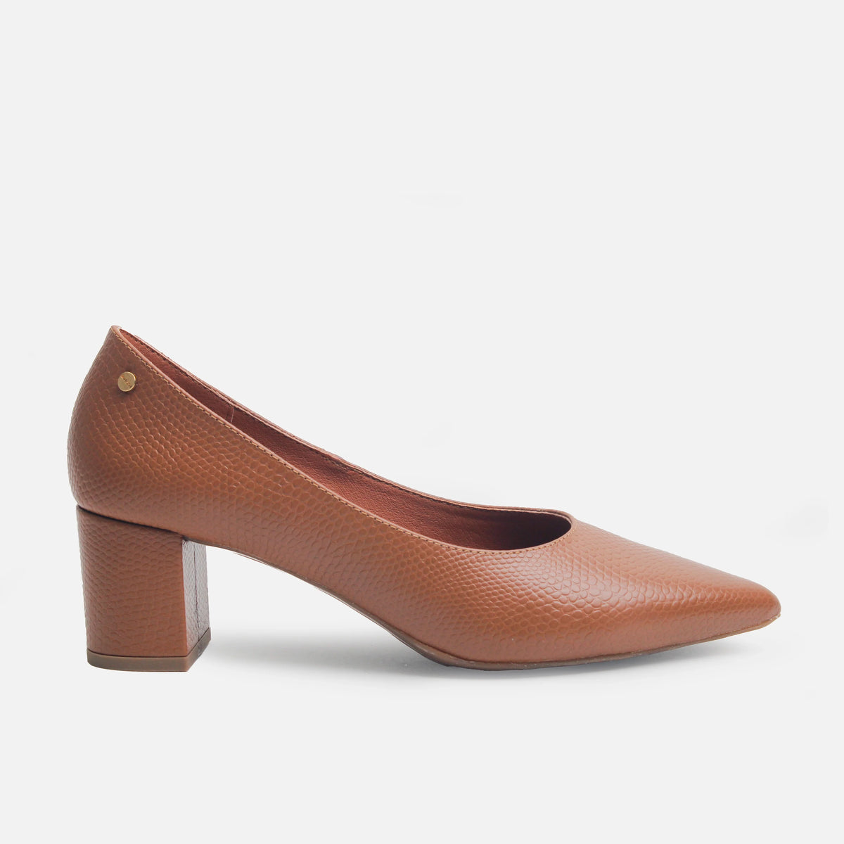 Tacones estela de cuero para mujer - Miel