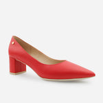 Tacones estela de sintético para mujer - Rojo