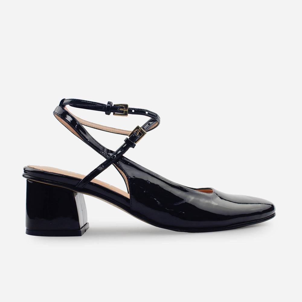 Tacones lucca de sintético para mujer - Negro
