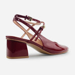 Tacones lucca de sintético para mujer - Vino