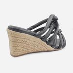 Sandalia plataforma dahlia de sintético para mujer - Negro